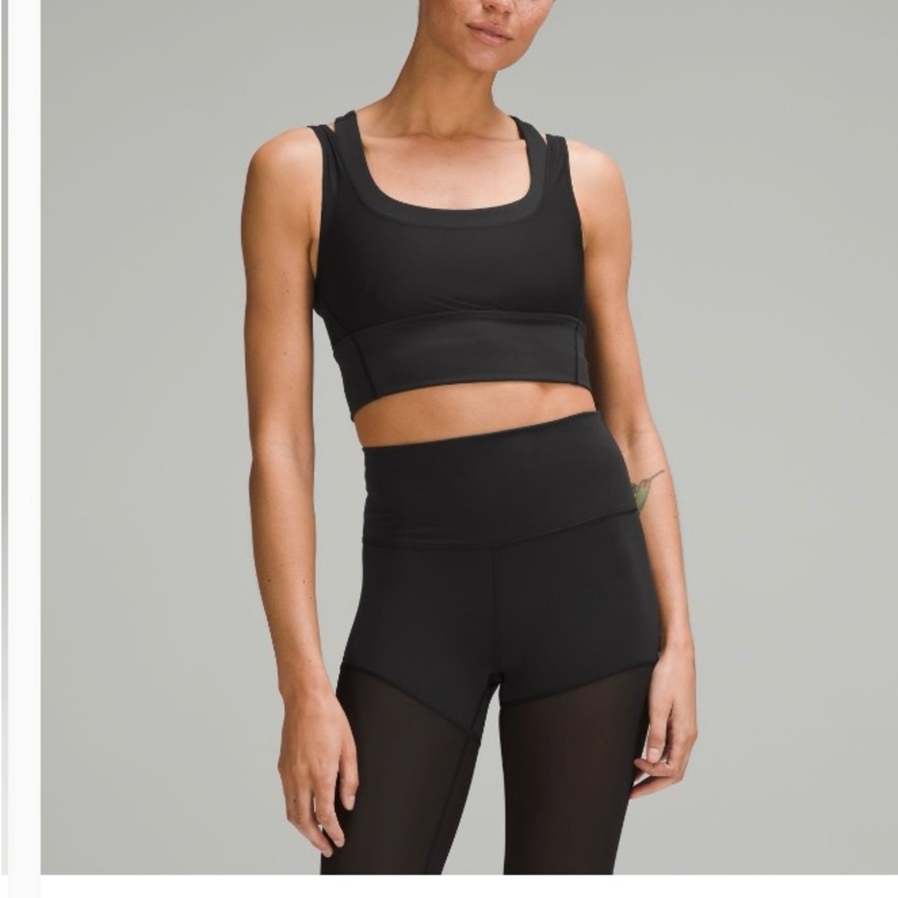 Lululemon Wunder Train Mesh Racer Back Tank/Bra